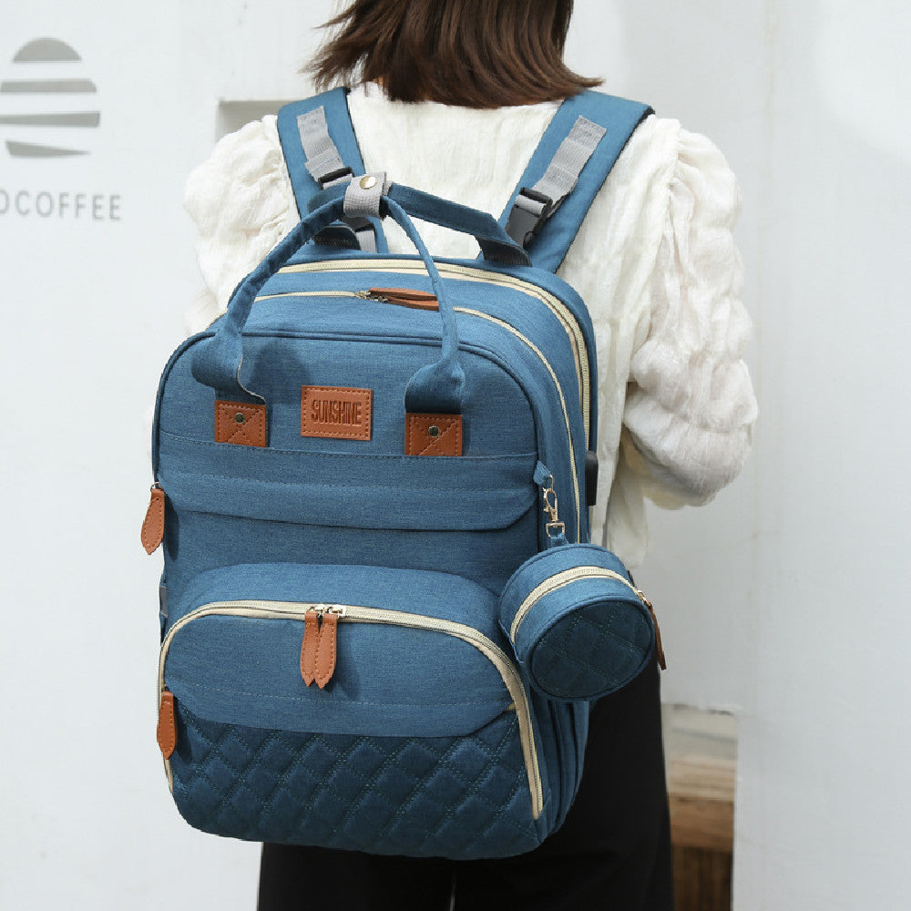 Sac à dos à langer 3-en-1 avec lit pliable Winkie&Co™